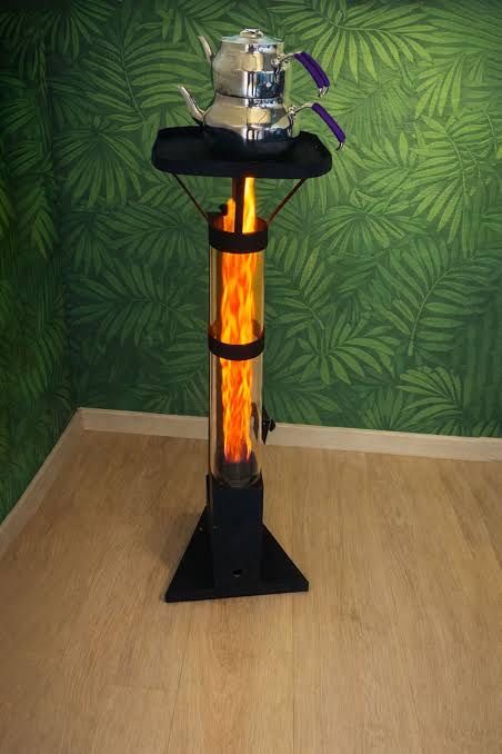 Ракетна пелетна печка - ефективна и икономична !!!