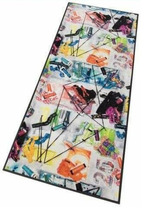 Covoraș multicolor antiderapant