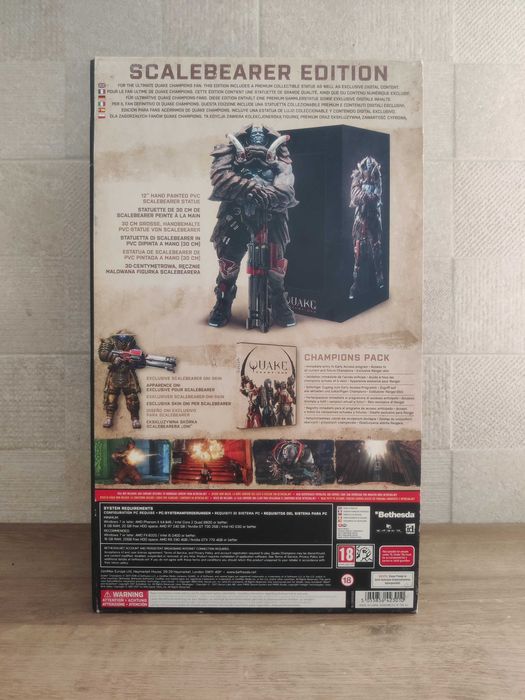 Quake Champions Scalebearer Edition фигура, като нова