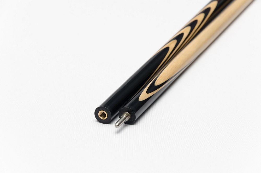 Бильярдный Кий Батченко, черный граб 1+3 запила. Производство Украина