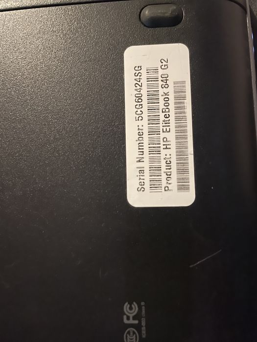 Hp elitebook 840 g2, memorie 16g, bateria nu tine