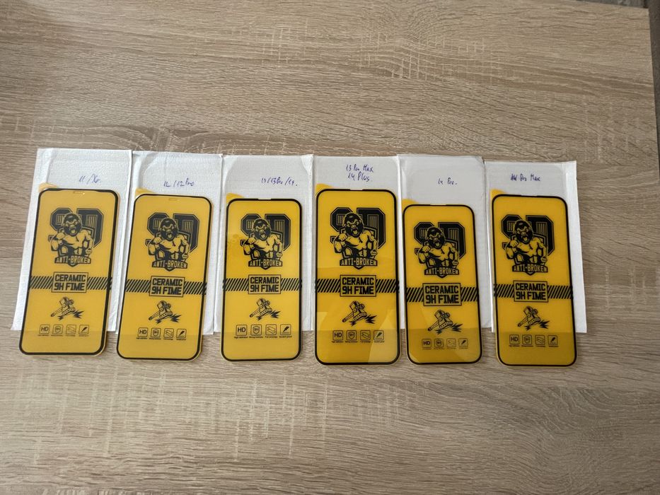 Folie sticla ceramic film iPhone 11, 12, 13, 14 Pro Max