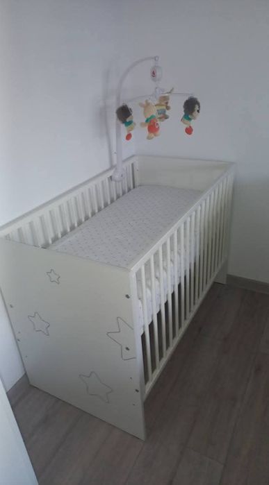 Vând pătuț bebe 120×60 cm