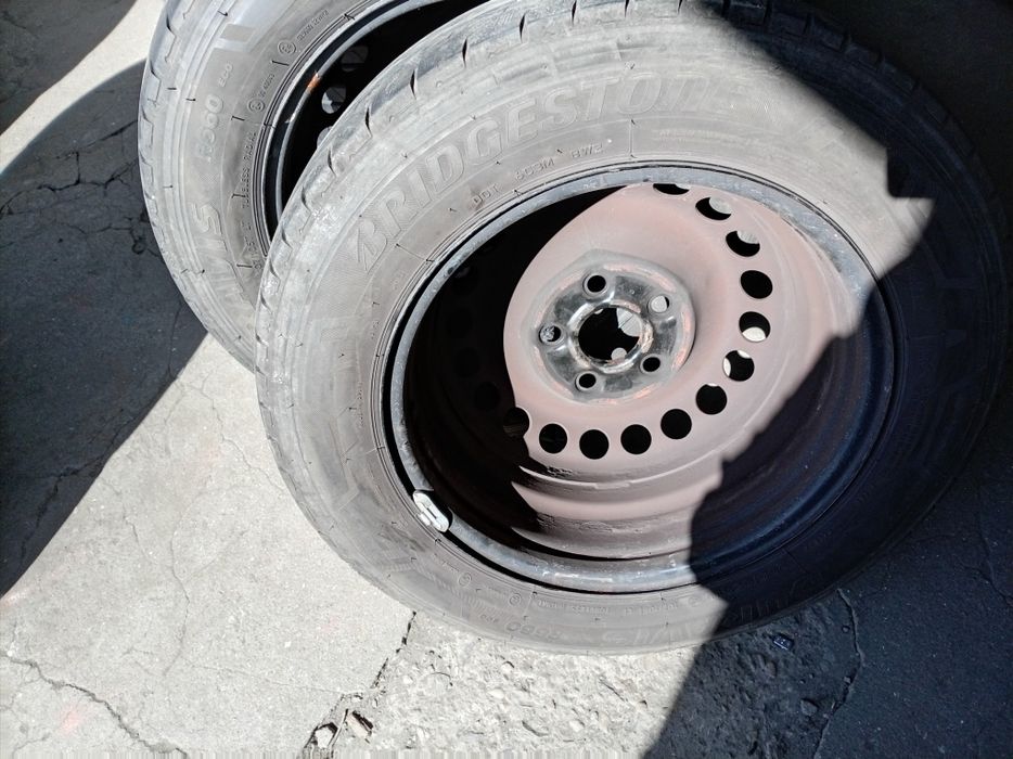 Джанти с гуми 5х120 R16  VW T5 4бр.