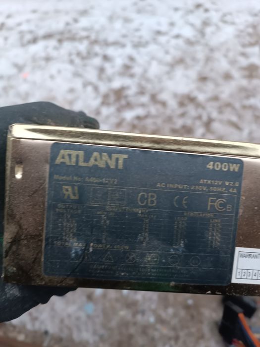 Продам блок питания 400вт