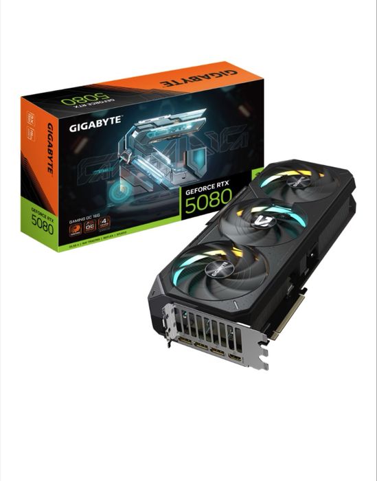 Видео карта GeForce RTX™ 5080 GAMING OC, 16GB GDDR7, 256-bit