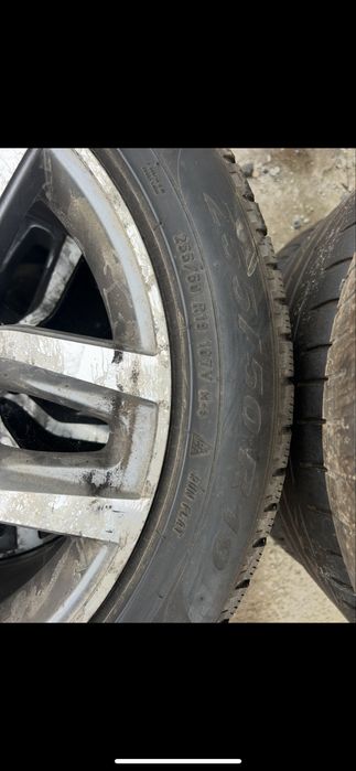 Jante aliaj Bmw x6 f16.  255/50r19 anvelope iarna Pireli