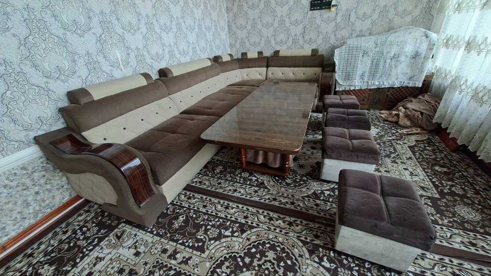 Мехмонхона учун юмшоқ уголок тўплами