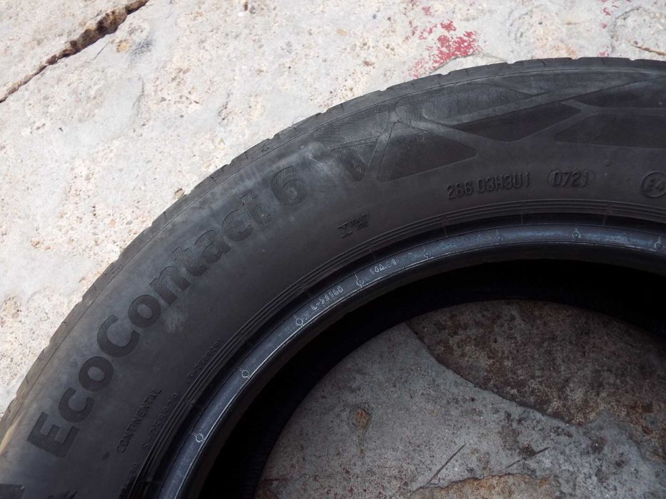 vand 4 anvelope de vara 205/60/16 continental ecocontact6 pret 500lei
