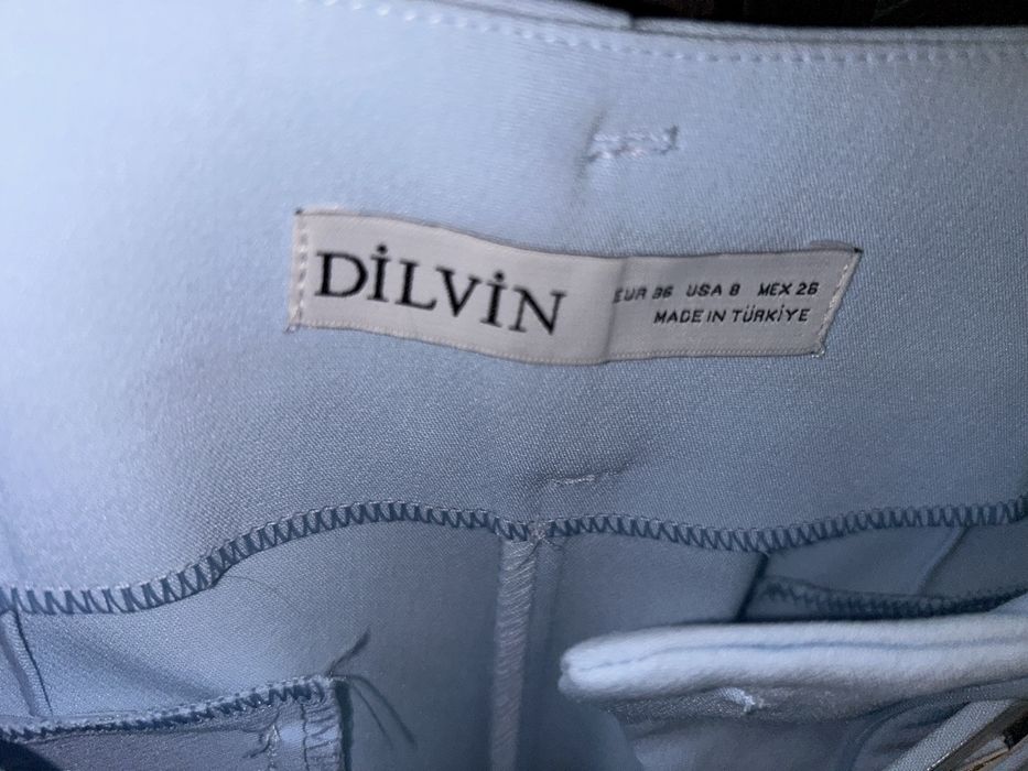 Комплект DILVIN сако и панталонки светло син