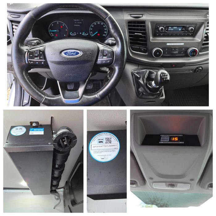 Ford Transit Custom 2.0 TDCI 2019 Euro6 131cp lung-clima spate
