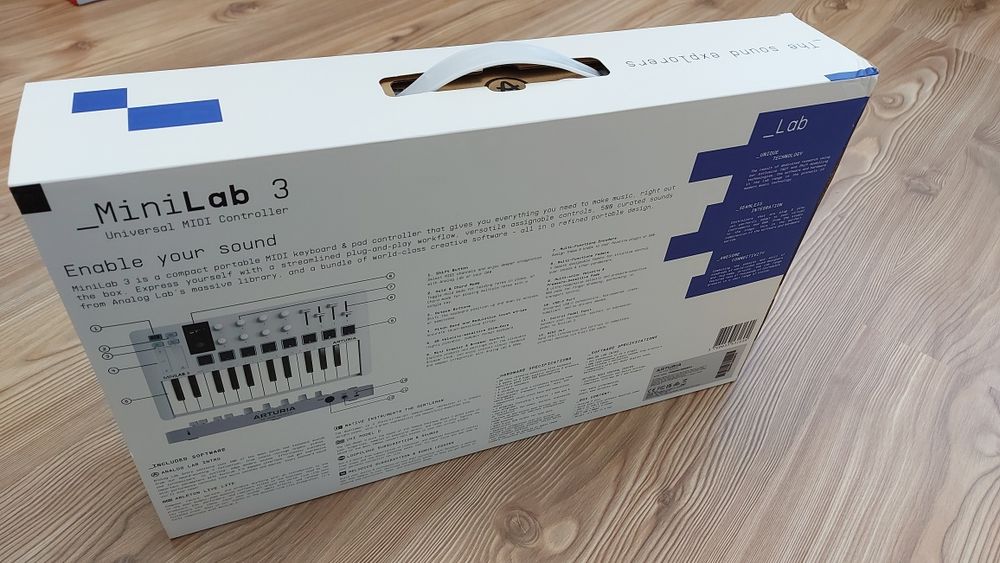 Arturia MiniLab3 controller MIDI USB-C