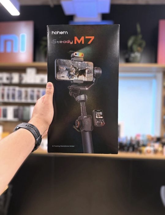 Hohem m7 kit gimbal. iSteady. Professional stabilizator. Ai tracking.