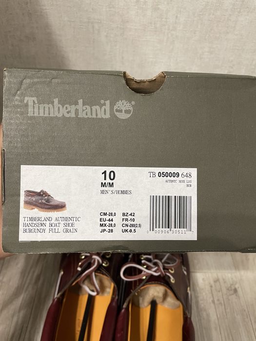 Топсайдеры Timberland