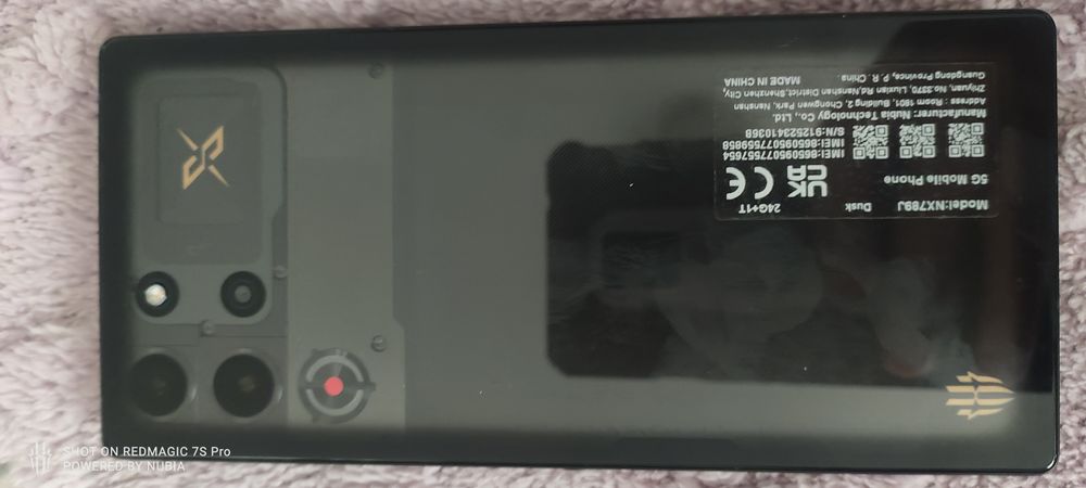 Nubia Red magic 10 s pro & cooler black shark 5 pro