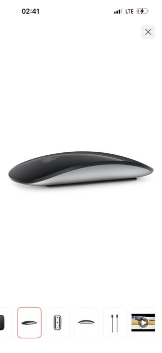 Мышь Apple Magic Mouse 2 (USB-C) черный