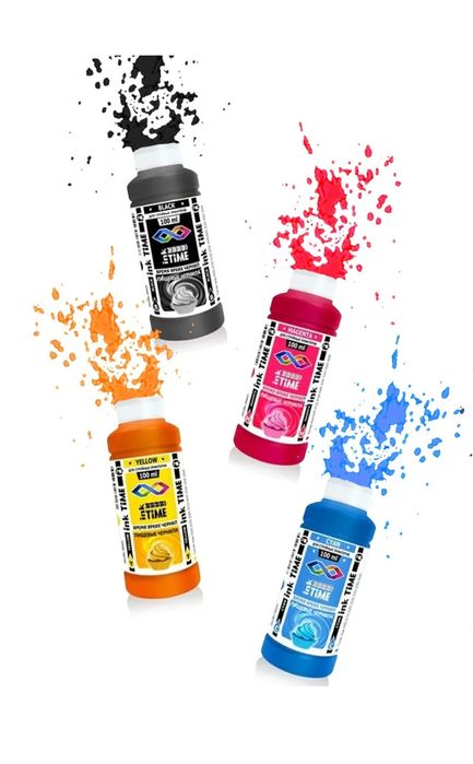 Пищевые чернила для принтера CANON и EPSON