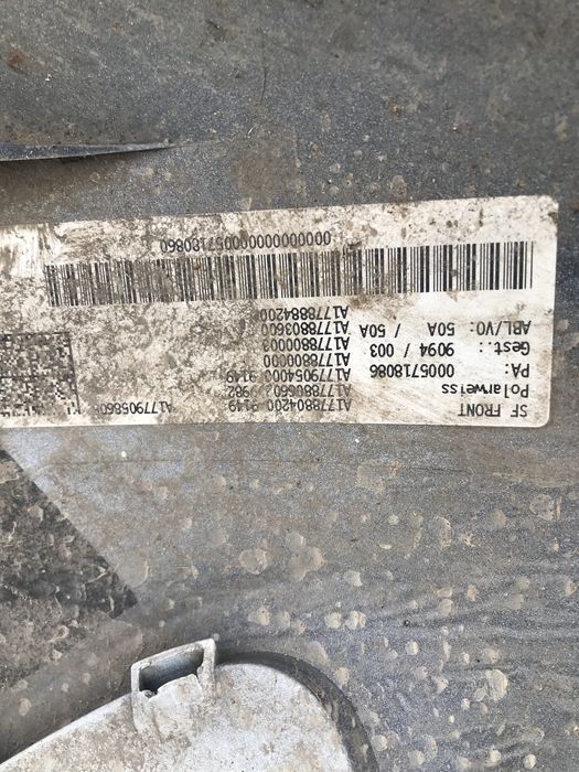 Предна броня за мерцедес А 180,2017-2021г