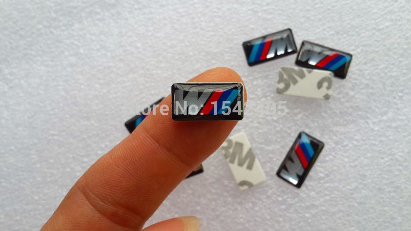 Embleme jante volan schimbator dreptunghi M BMW siliconat