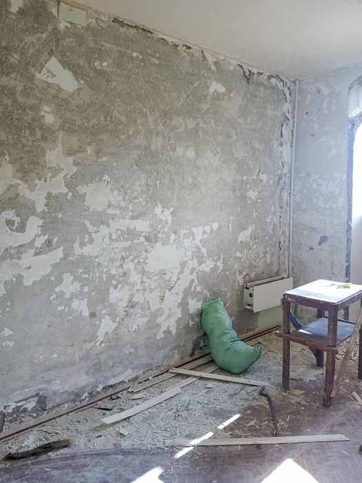 Demontaj  uy buzish Remonga tayyorlash