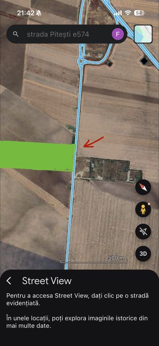 Teren de vanzare/Inchiriere (iesire din Slatina spre Pitesti)