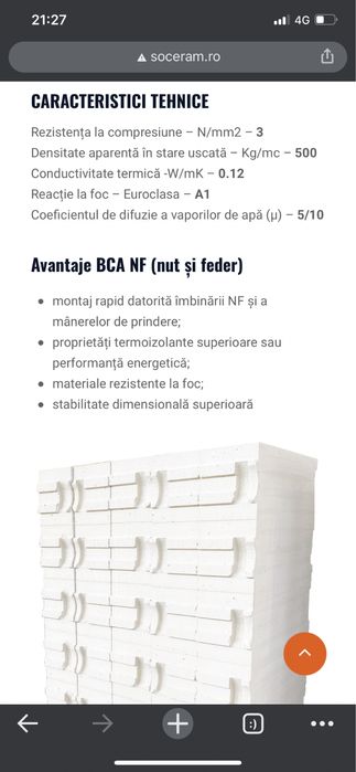 B.C.A . Caramida Soceram si ciment Cemrom