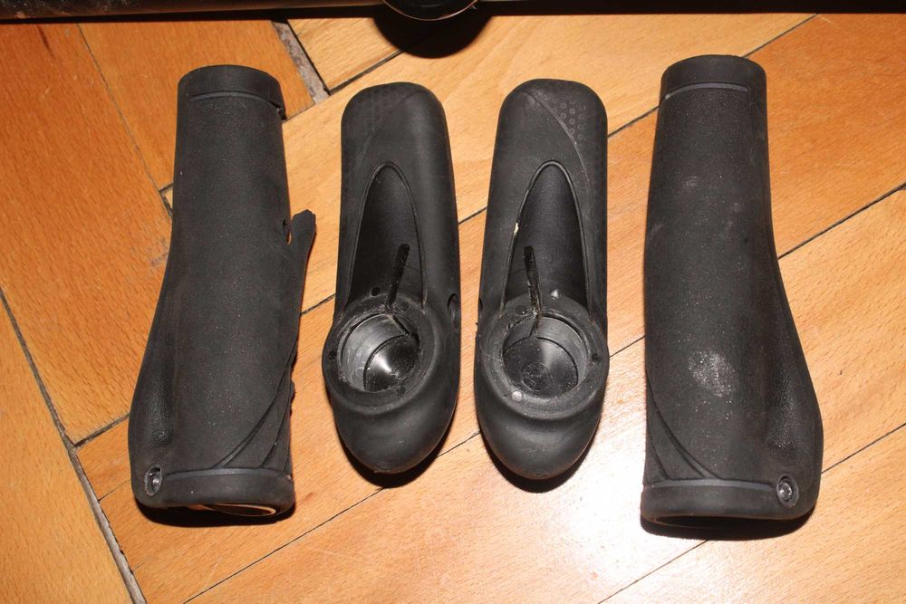 Оригинално хибридно велосипедно кормило, черно