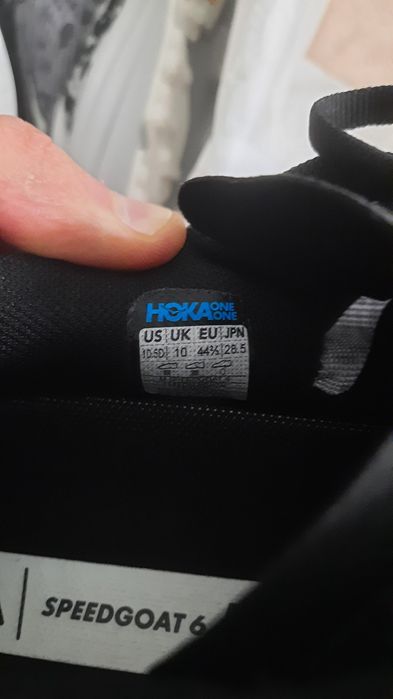 Hoka Speedgoat 6 (Nou) – Mărime 44 2/3 – Gri Antracit