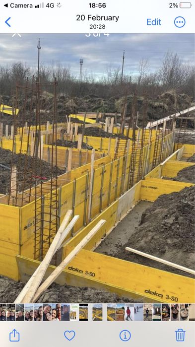 Panouri Doka de inchiriat