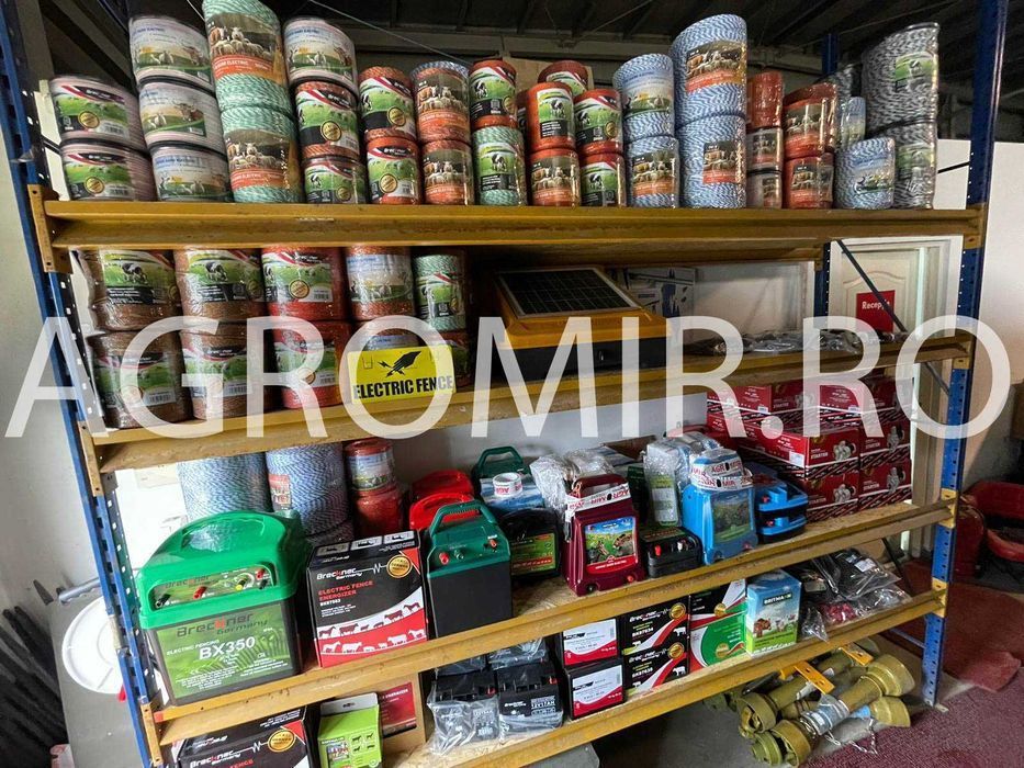 kit panou generator gard electric pe baterie sau curent