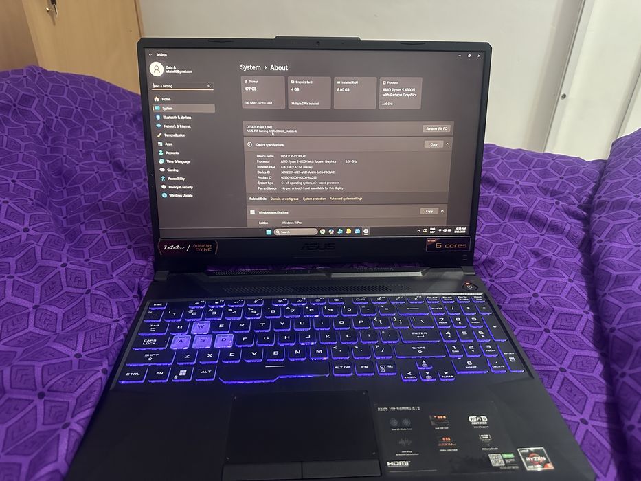 Laptop ASUS TUF Gaming A15 FA506IH