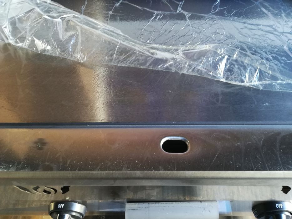 Газова скара професионална гладка плоча дюнер обурудване