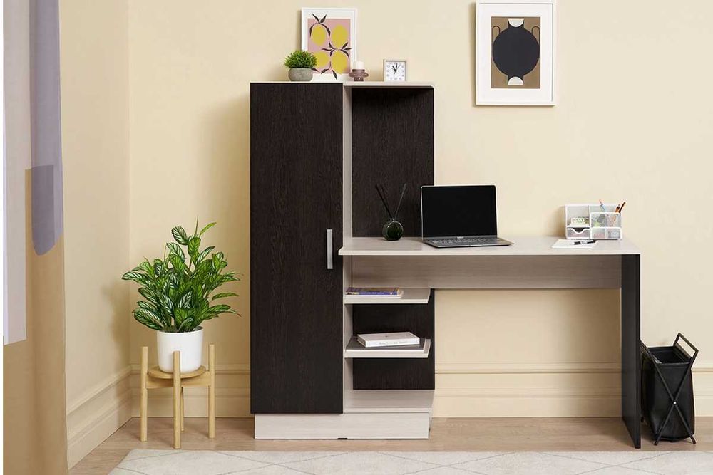 Бейсик стол компьютерный венге/лоредо