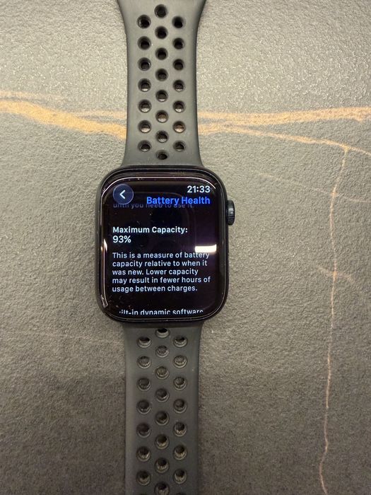 Apple watch Nike series 7  45 mm