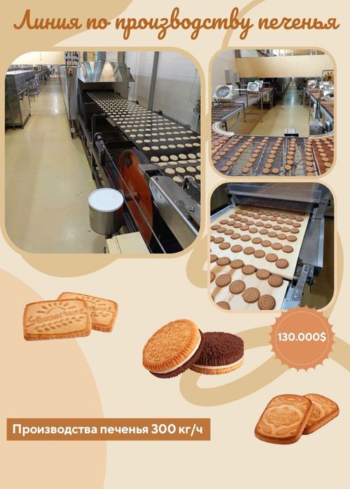 Qandolat mahsulotlari ishlab chiqaruvchi uskunalar sotiladi.