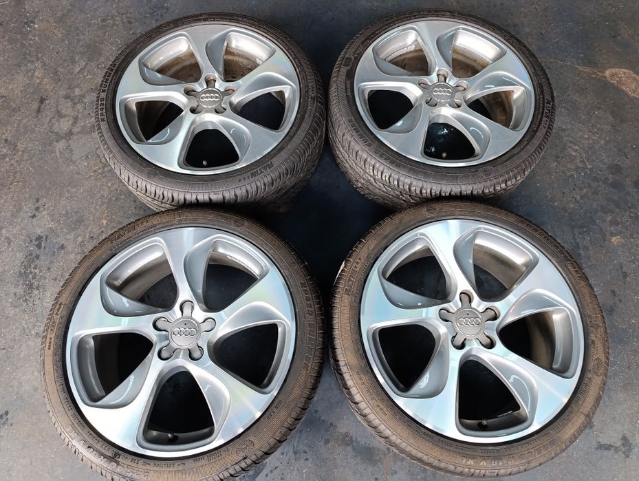 Jante originale Audi A3 anvelope vară Platin 225 40 18 dot 2023 , 8mm