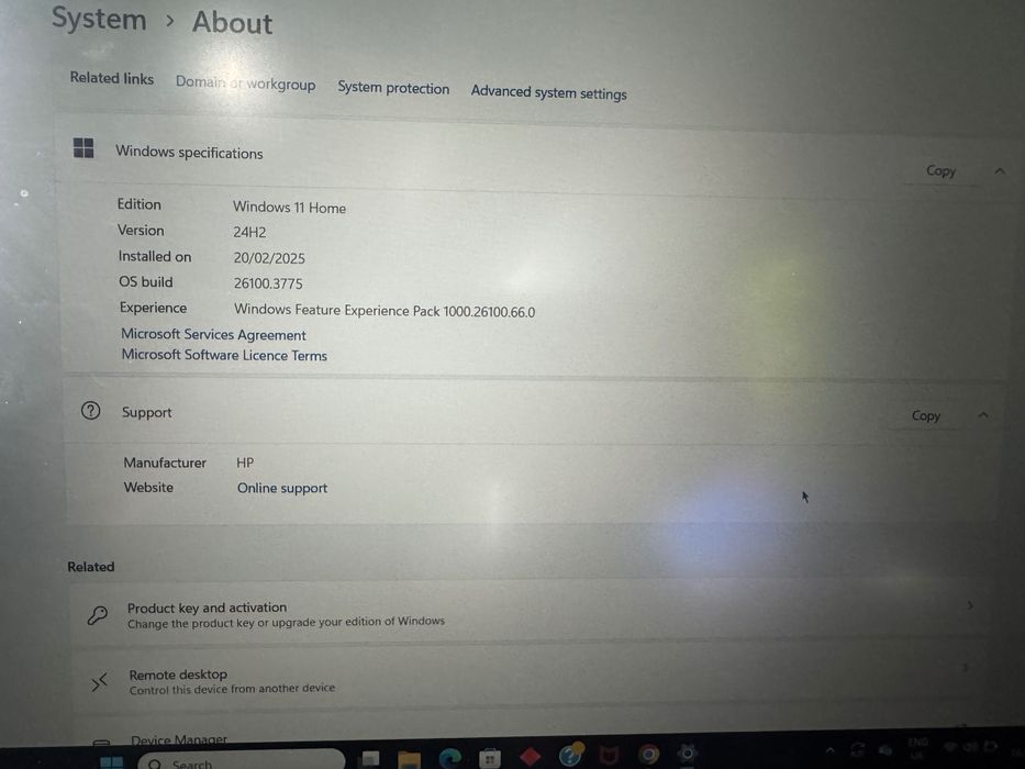 Лаптоп Hp omen 16-c0019nu гейминг