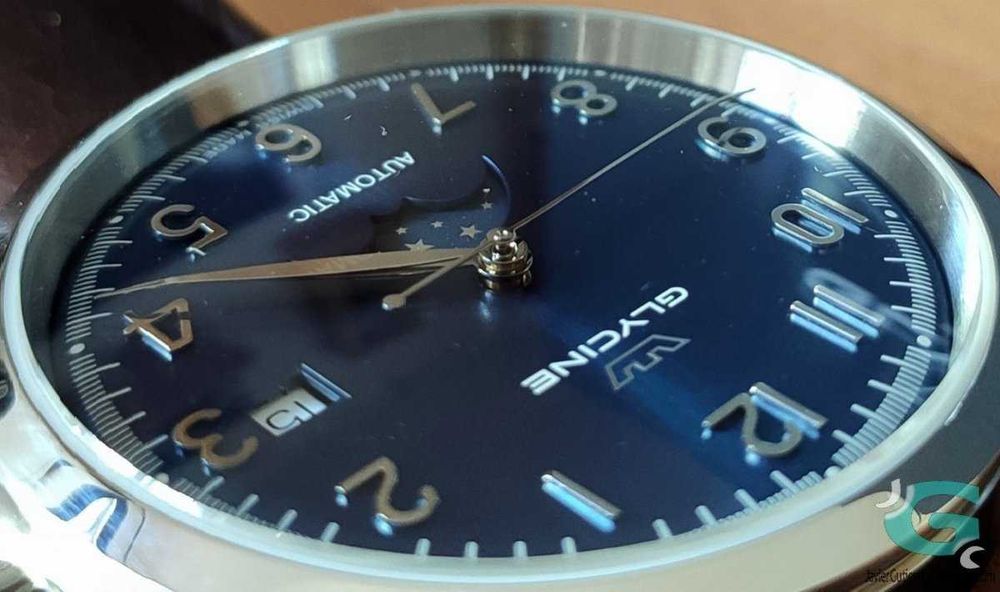 Swiss Glycine Combat classic moonphase, automatic, перфектен, бартер