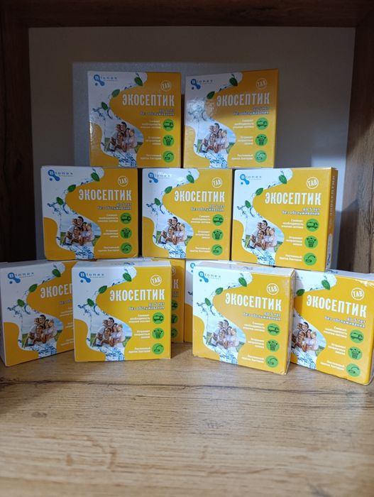 Бактерии для септиков и выгребных ям Bionex Экосептик 1 таблетка