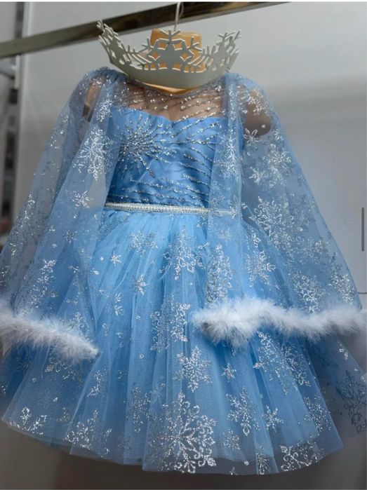 Новогоднее платье Снежинка