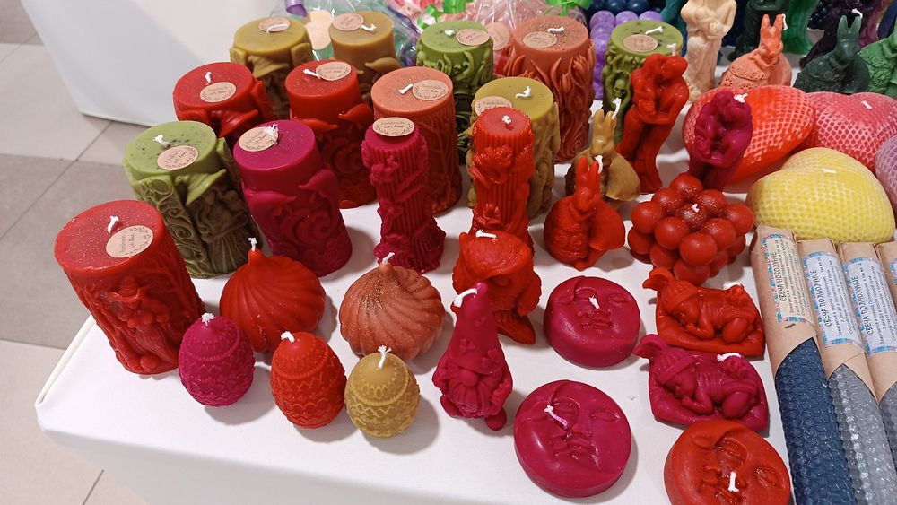 Продам свечи ручной работы