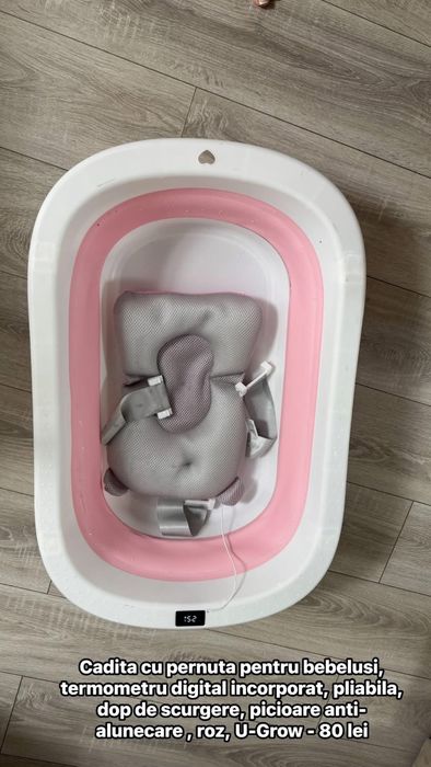 Cadita pliabila bebe