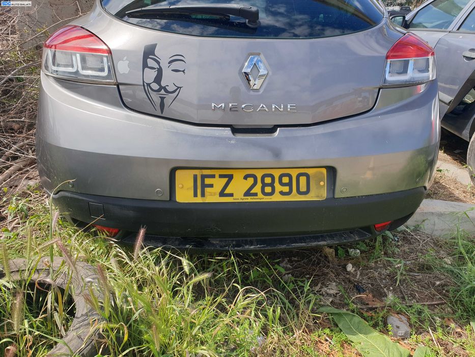 Haion Hayon Capota Portbagaj Dezechipat cu Luneta Geam Sticla Renault Megane 3 Coupe 2 Usi 2008 - 2016 Culoare TEKNG [K5745]