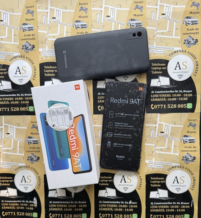 Xiaomi Redmi 9AT Dual Sim 4G 32Gb Ca Nou la cutie