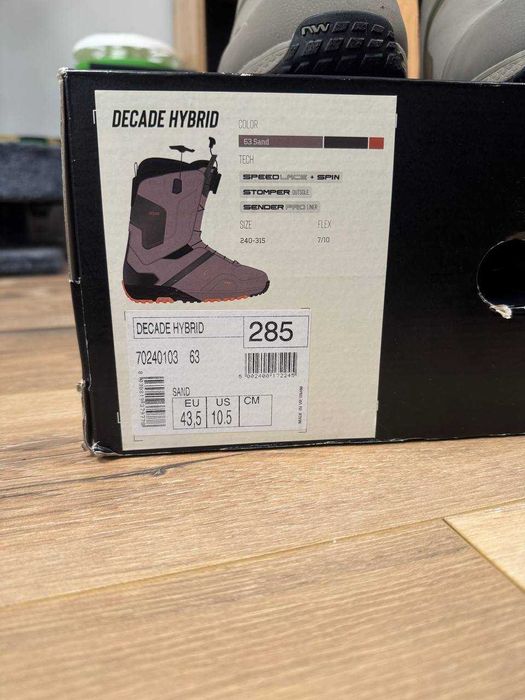Сноуборд обувки NORTHWAVE DECADE HYBRID – Sand 43.5 (285/10.5)