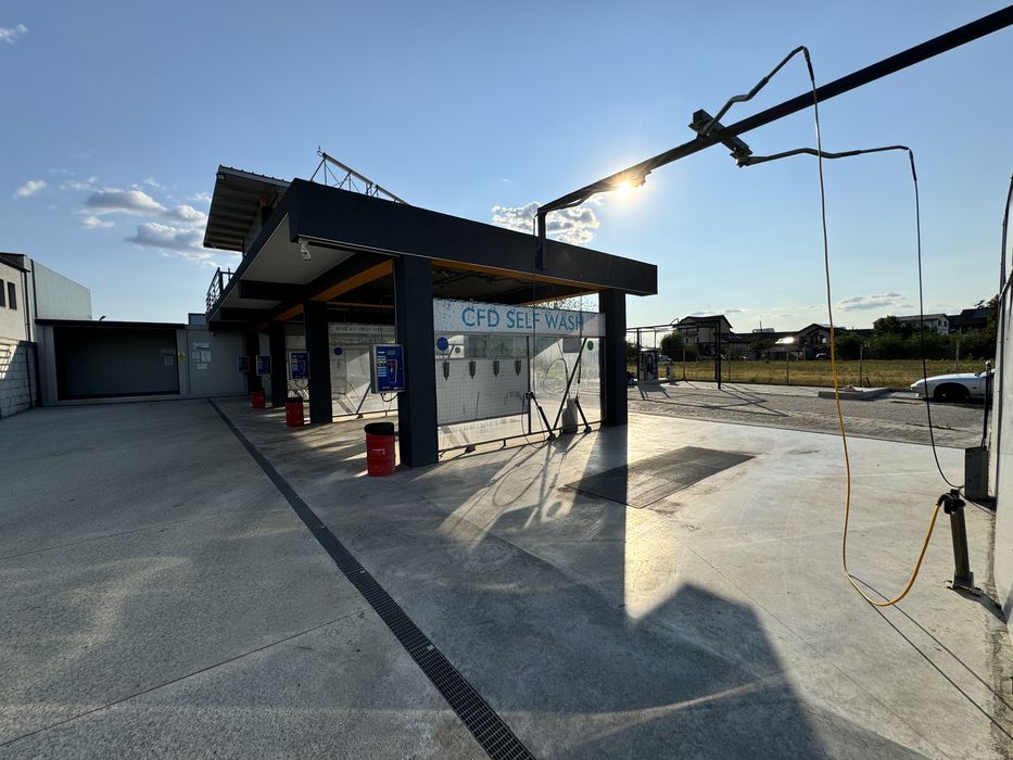 Vand spatiu comercial si spalatorie auto self service