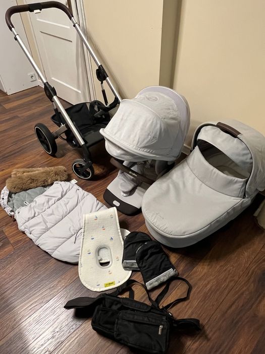 Бебешка количка Cybex Balios S Lux SLV Lava Grey