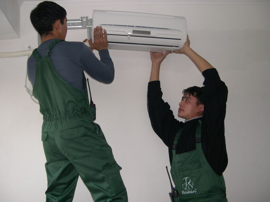 Установка кондиционера