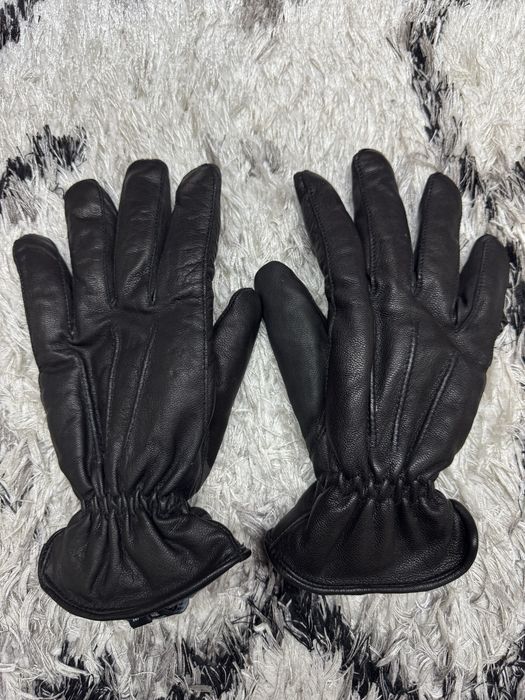 Мъжки ръкавици от естествена кожа BISON. Размер М