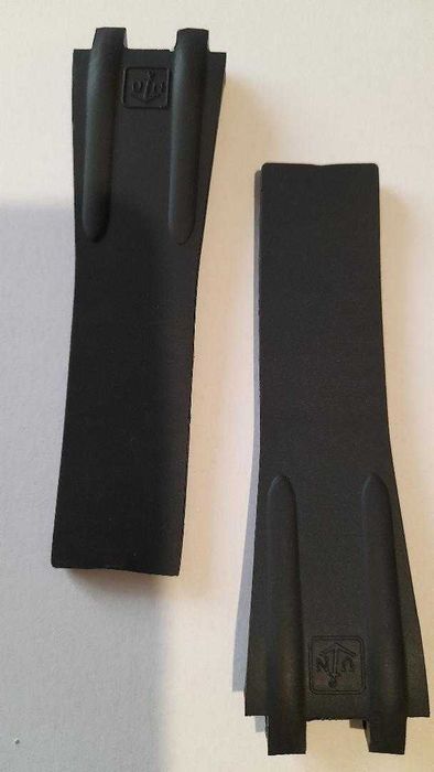 curea ceas Ulysse Nardin  din silicon,3 modele,negre,albastre si maro.